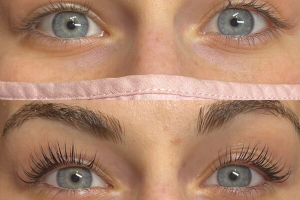 lash lift and tint