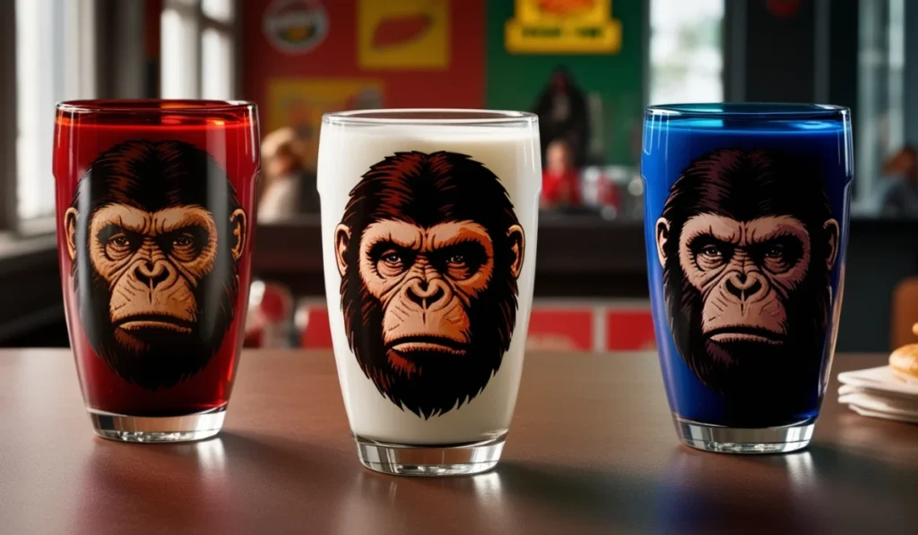 How to Care for and Preserve Your Planet of the Apes Drinking Glasses 1970s